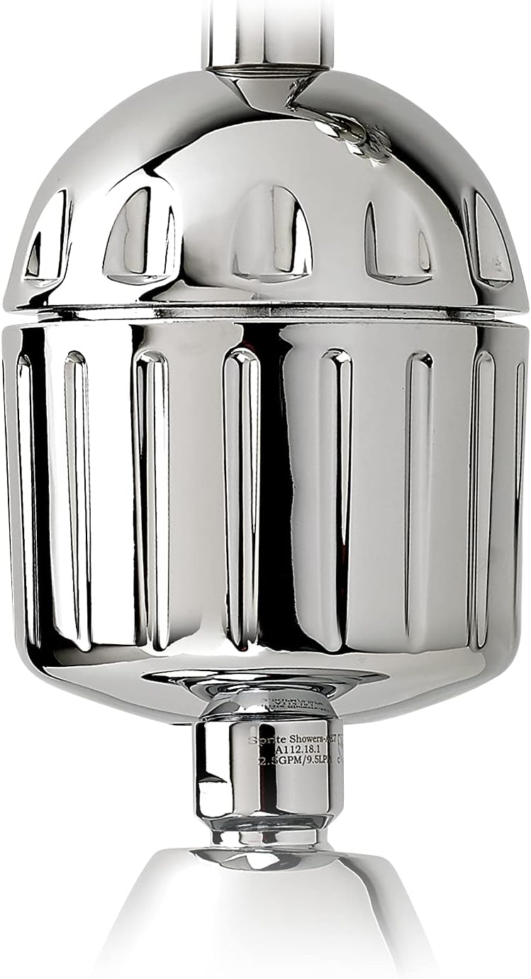 Sprite Showers HO2-CM High Output 2 Universal Shower Filter in Chrome - Image 1